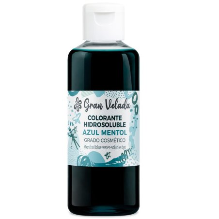 Colorante jabon glicerina azul mentol