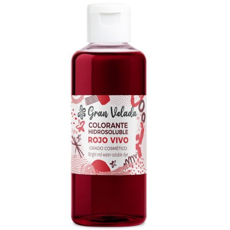 Colorante jabon glicerina rojo vivo
