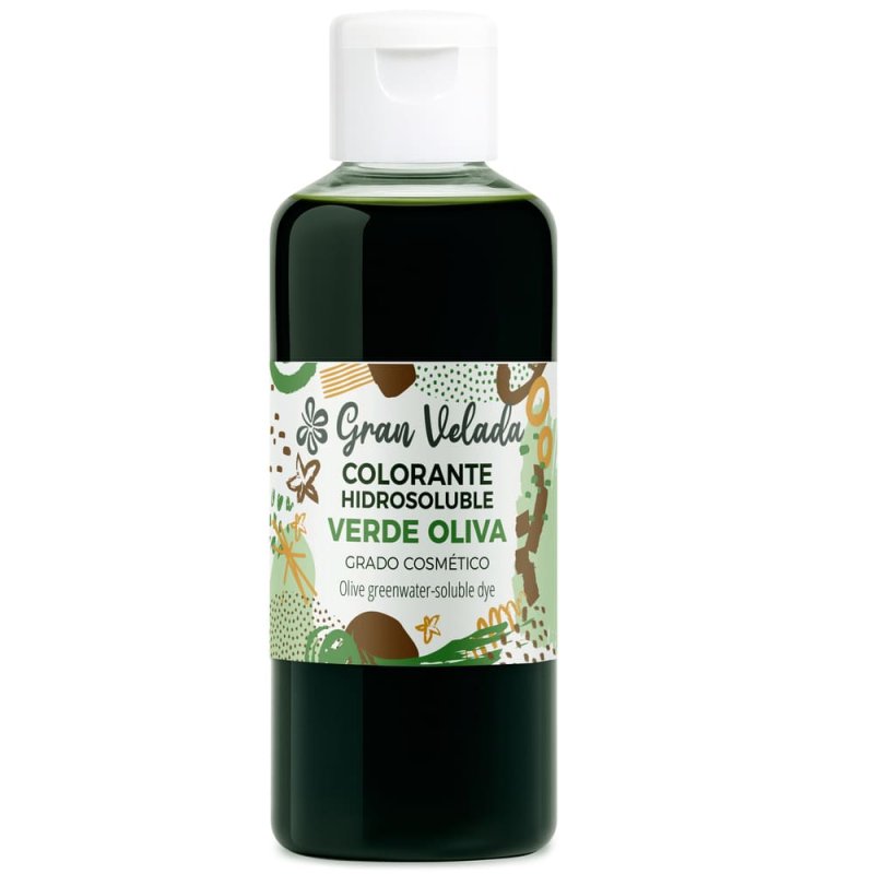 Colorante jabon glicerina verde oliva