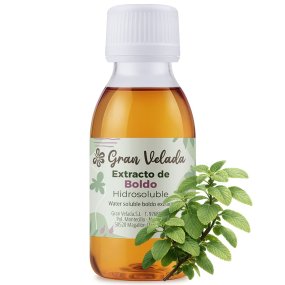 Extrait de boldo hydrosoluble