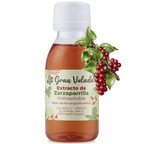 Extrait de salsepareille hydrosoluble