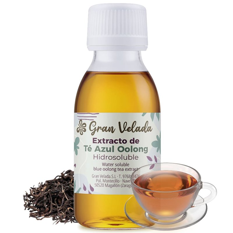Extracto de té azul oolong hidrosoluble