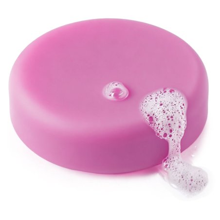 Jabón con colorante ciruela hidrosoluble en polvo