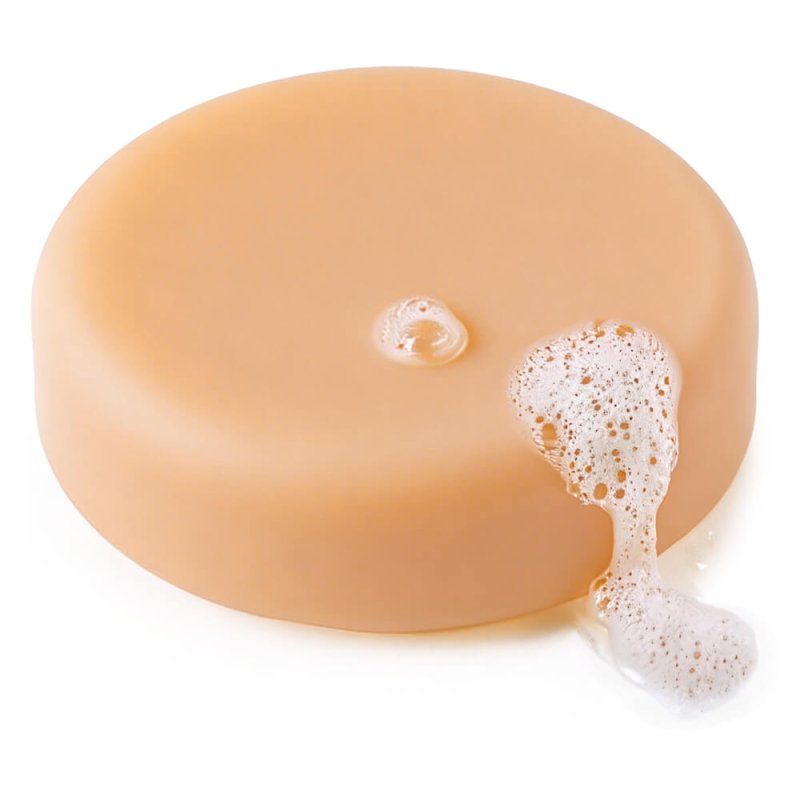 Jabón con colorante polvo hidrosoluble marrón caramelo