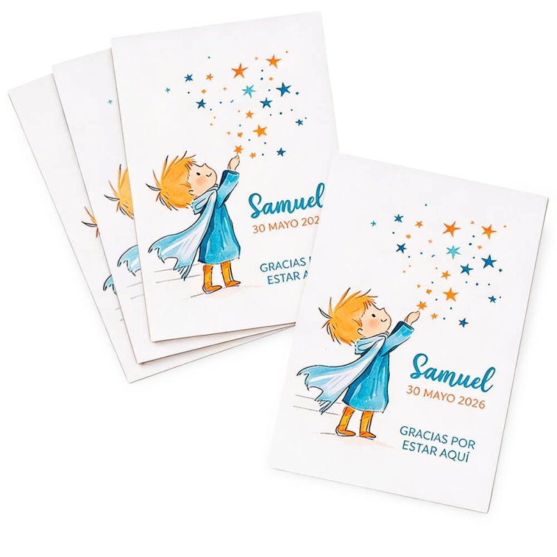 carton personalizado, para bautizo