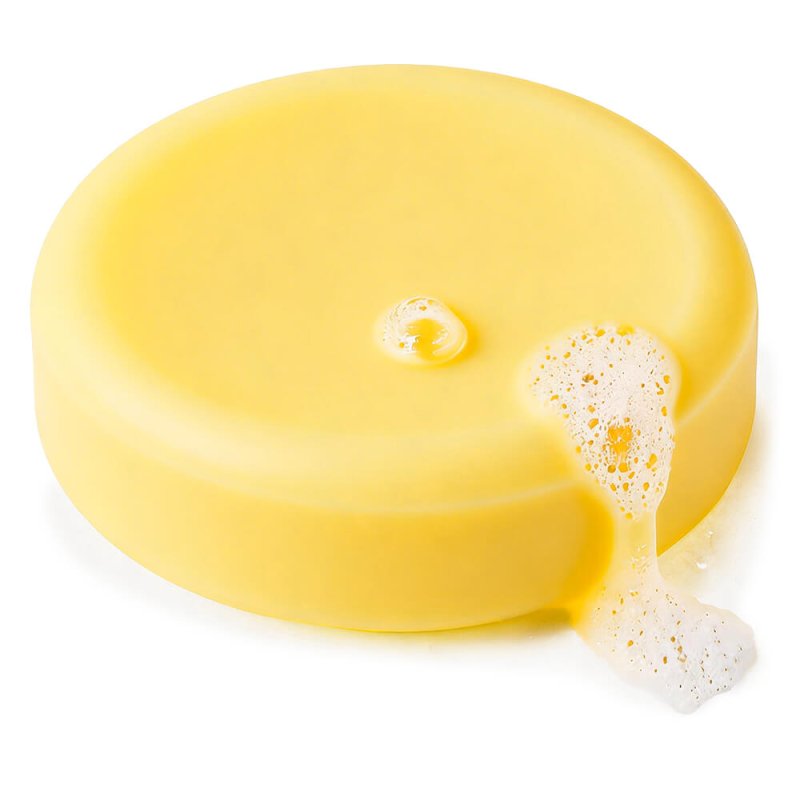 Jabón con colorante amarillo limón hidrosoluble en polvo 4