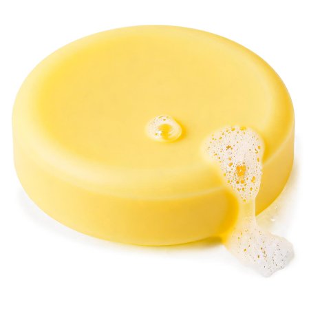 Jabón con colorante amarillo limón hidrosoluble en polvo 4