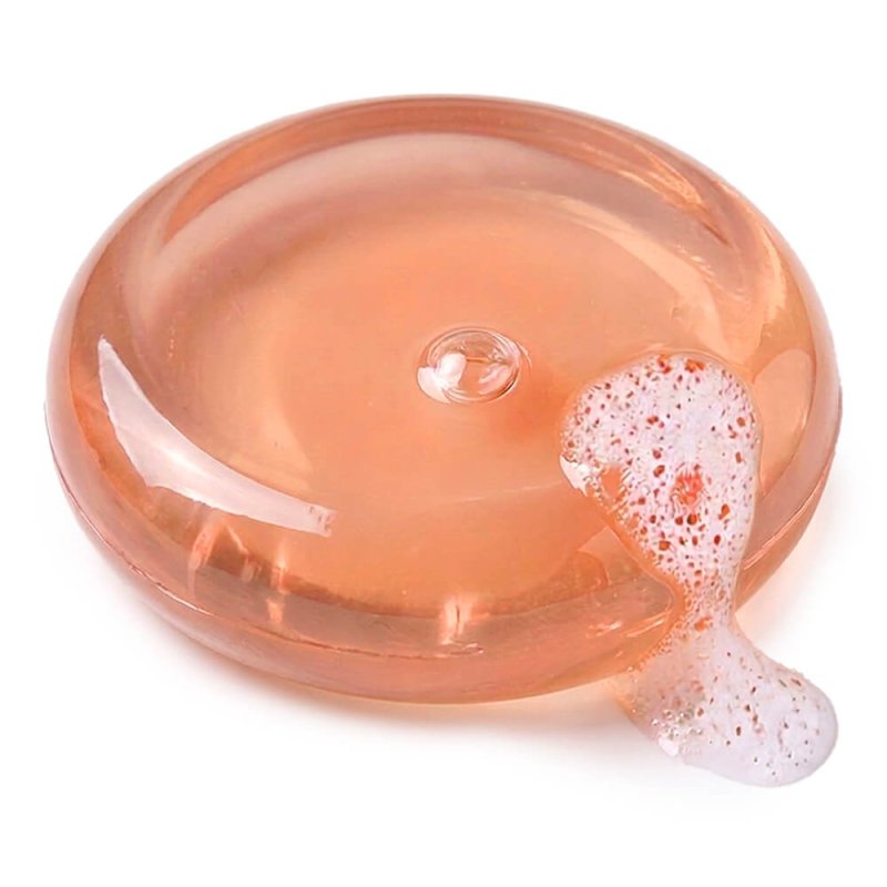 Colorante polvo hidrosoluble salmón para jabón de glicerina 3