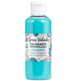 Colorante jabon glicerina celeste