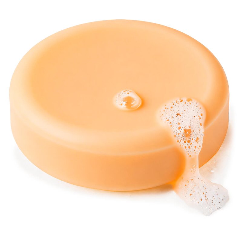 Jabón con colorante jabon glicerina naranja 6