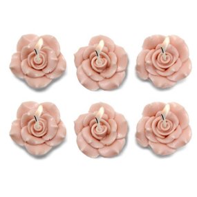 Molde 6 rositas deluxe para velas Molde 6 rositas deluxe para velas