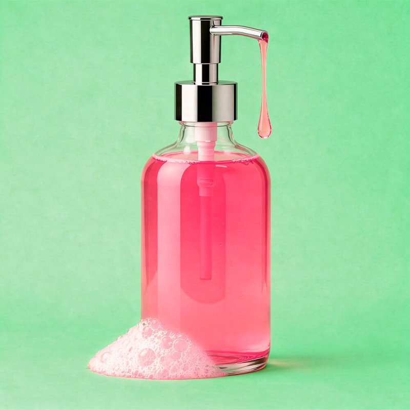 Colorante jabon glicerina rojo frambuesa para gel y champu 3