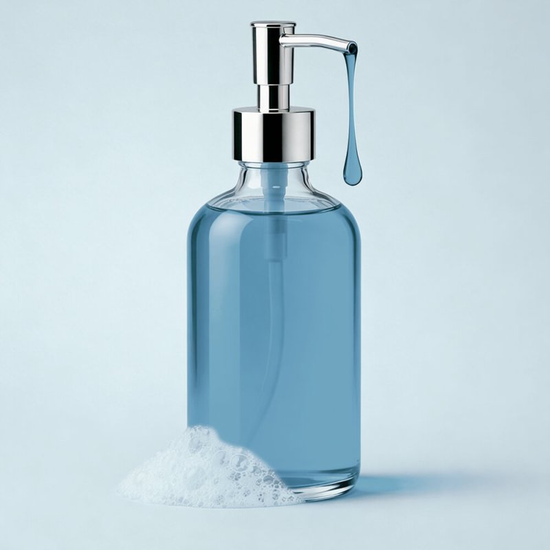 Colorante jabon glicerina azul marino para gel y champu 3