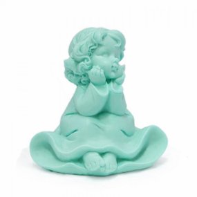 Molde para fazer sabonetes Anjo sentado Molde para fazer sabonetes Anjo sentado
