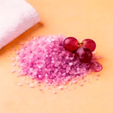 Sales con colorante jabon glicerina color uva 4