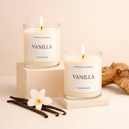 Kit de materiales para hacer tus propias velas aromáticas de cera de soja