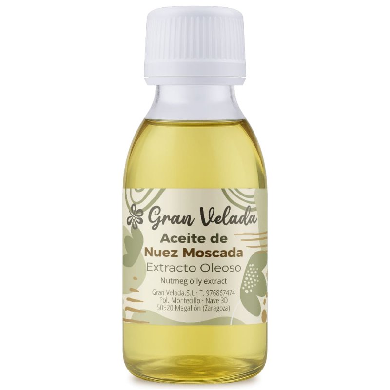 Extracto de nuez moscada oleoso
