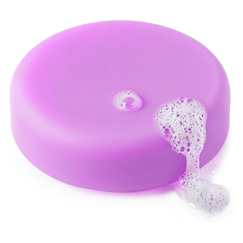 Jabón con colorante jabon glicerina malva 6