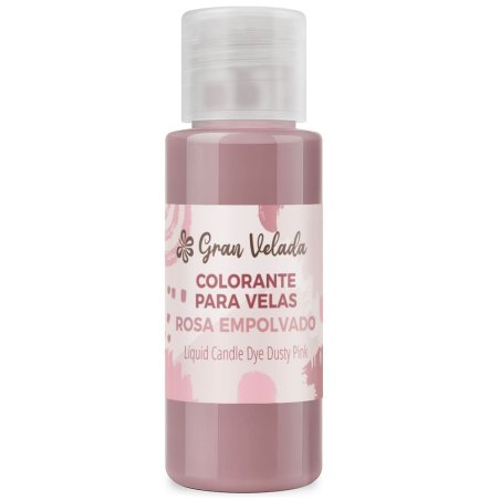 Colorante velas liquido rosa empolvado