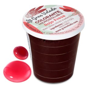 Colorante polvo hidrosoluble rojo fresa