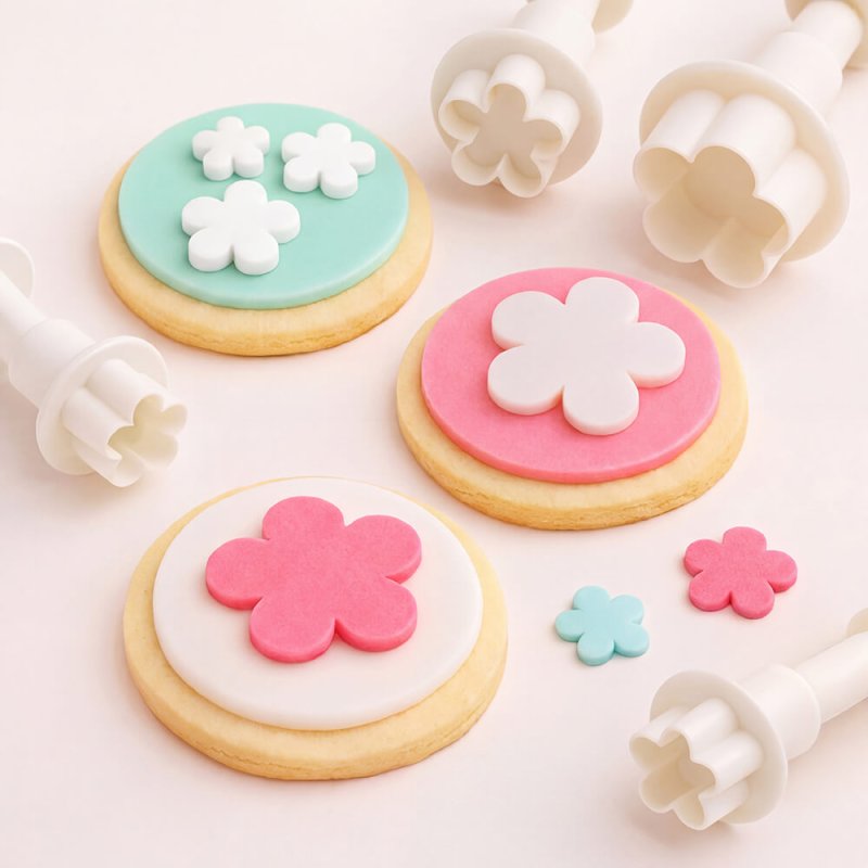 cortapastas en forma de flor