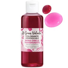 Corante sabonete glicerina rosa chiclete transparente