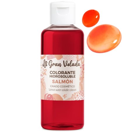 Colorante jabon glicerina salmon