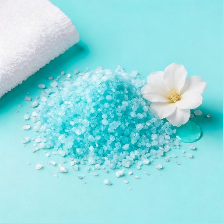 Sales colorante jabon glicerina celeste