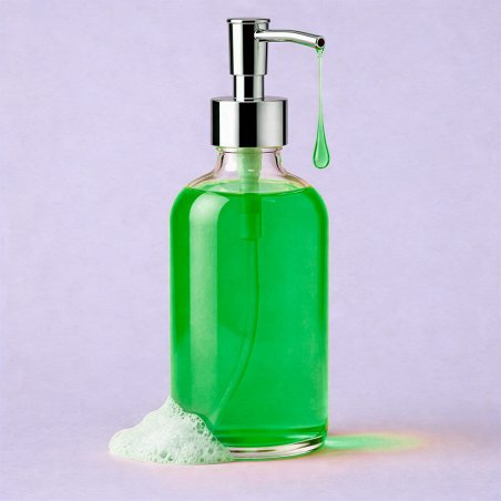 Colorante jabon glicerina verde hierba gel champu