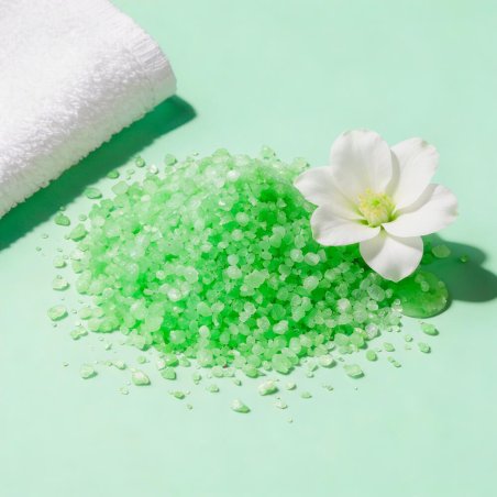 Sales colorante jabon glicerina verde hierba