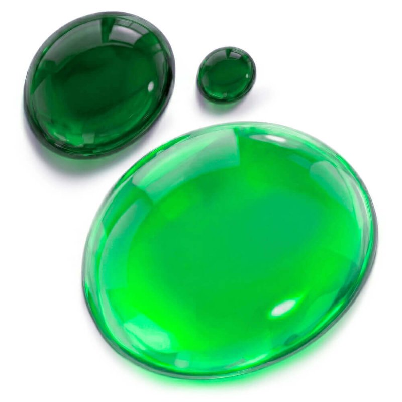 Gotas colorante jabon glicerina verde hierba