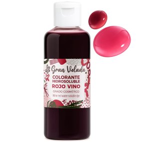 Colorante rojo vino para glicerina