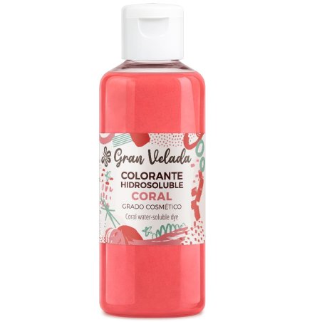 Colorante jabon coral