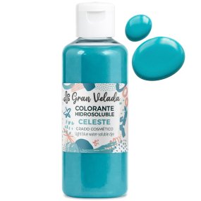Savon colorant glycérine celeste