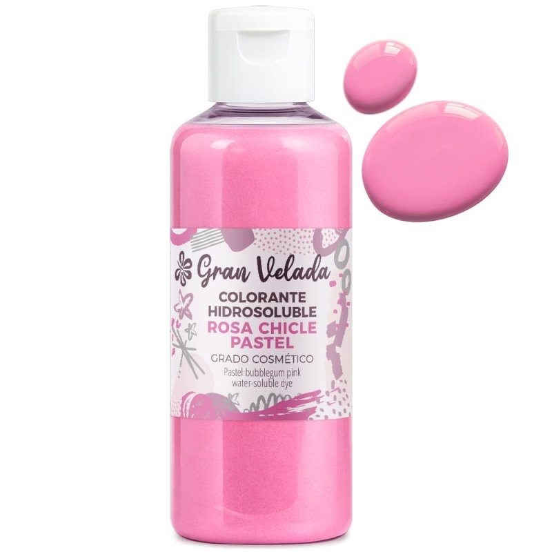 Colorante jabon glicerina rosa chicle pastel