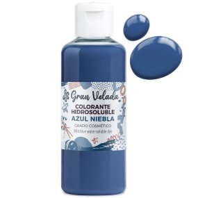 Colorante jabon glicerina azul niebla