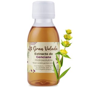Extracto de genciana hidrosoluble