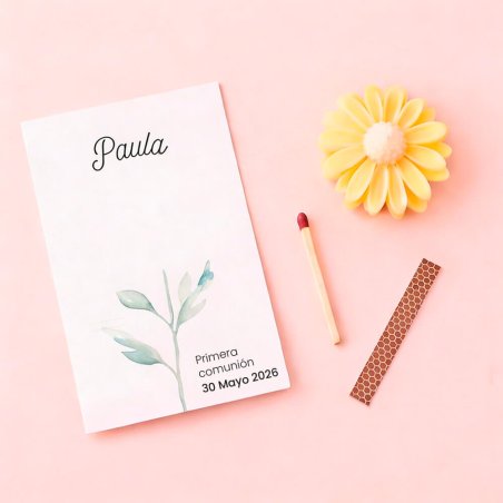 Kit velas de margarita para regalo