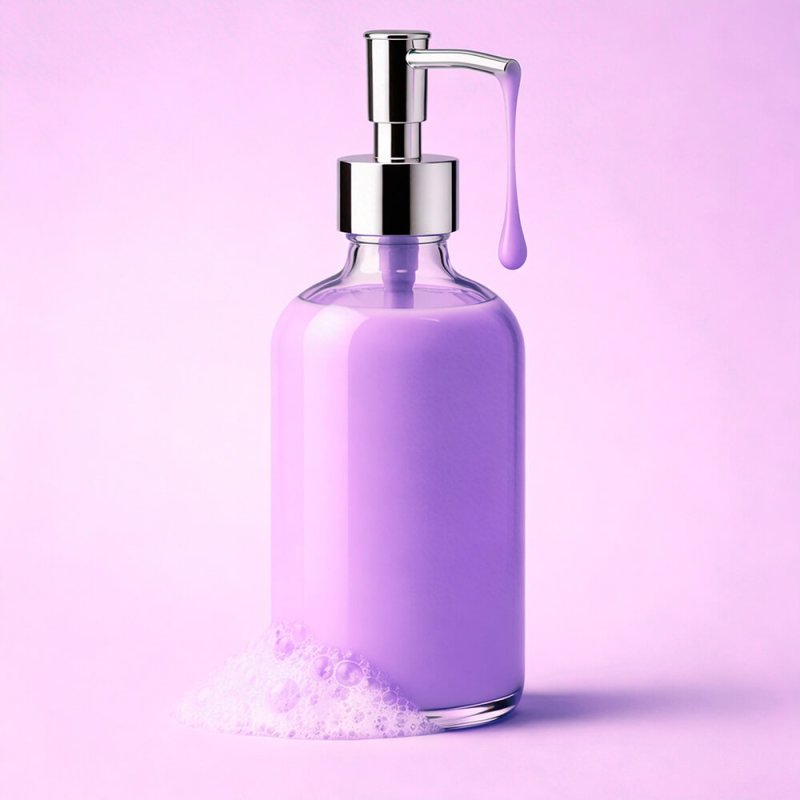 Colorante jabon glicerina lila gel champu