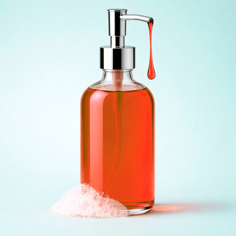 Colorante jabon glicerina rojo vivo gel champu