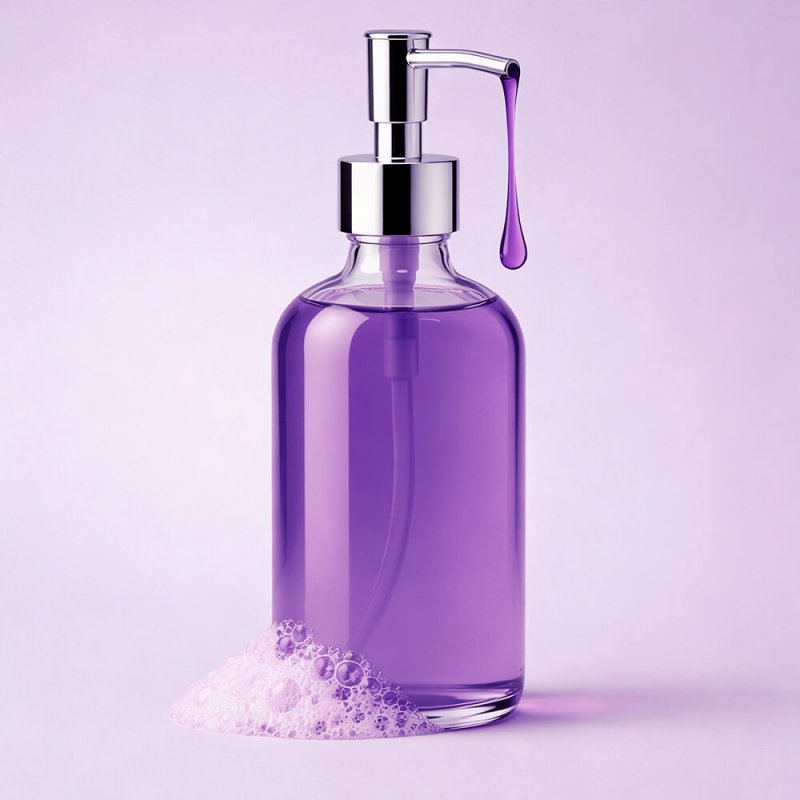 Colorante jabon glicerina violeta brillante gel champu