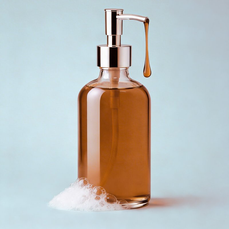 Colorante jabon glicerina marron caramelo gel champu