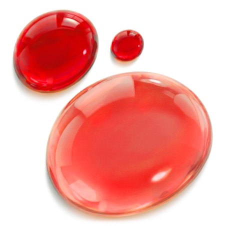 Gota colorante concentrado liquido rojo vivo