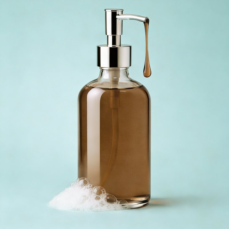 Colorante concentrado liquido marron chocolate para gel y champu