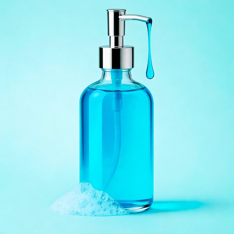 Colorante concentrado liquido turquesa para gel y champu