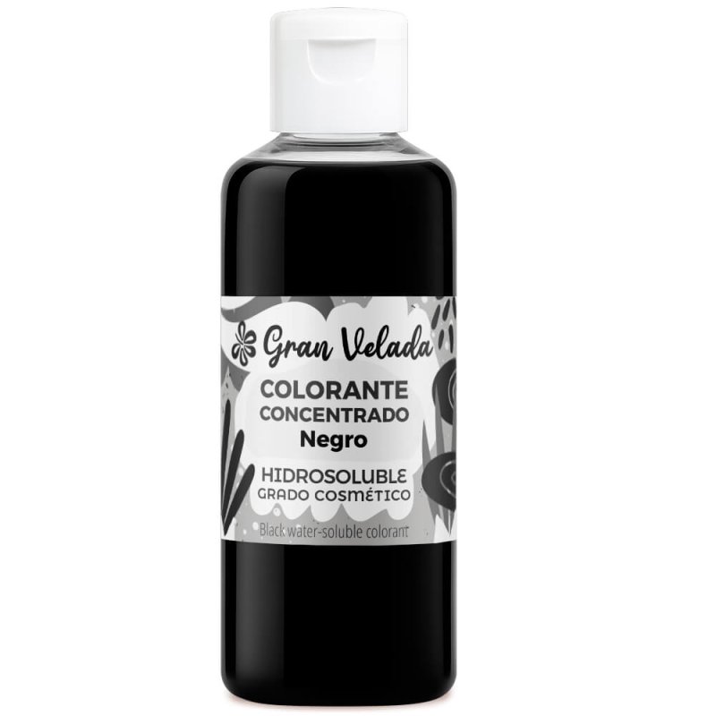 Colorante concentrado liquido negro