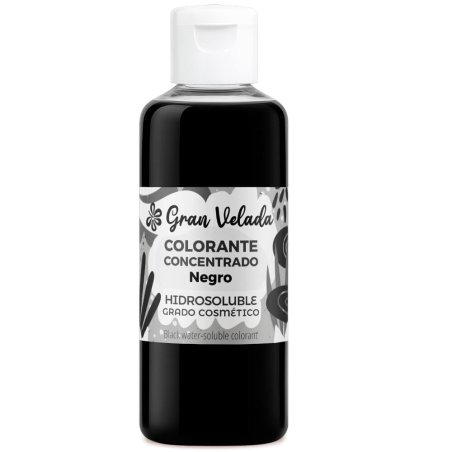 Colorante concentrado liquido negro