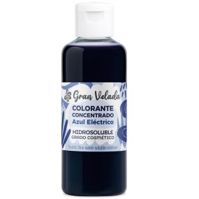 Colorante concentrado liquido azul electrico