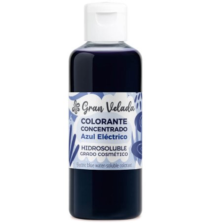 Colorante concentrado liquido azul electrico
