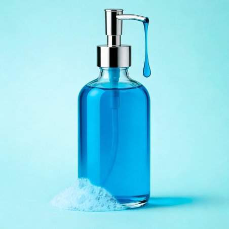 Colorante concentrado liquido azul electrico para gel y champu